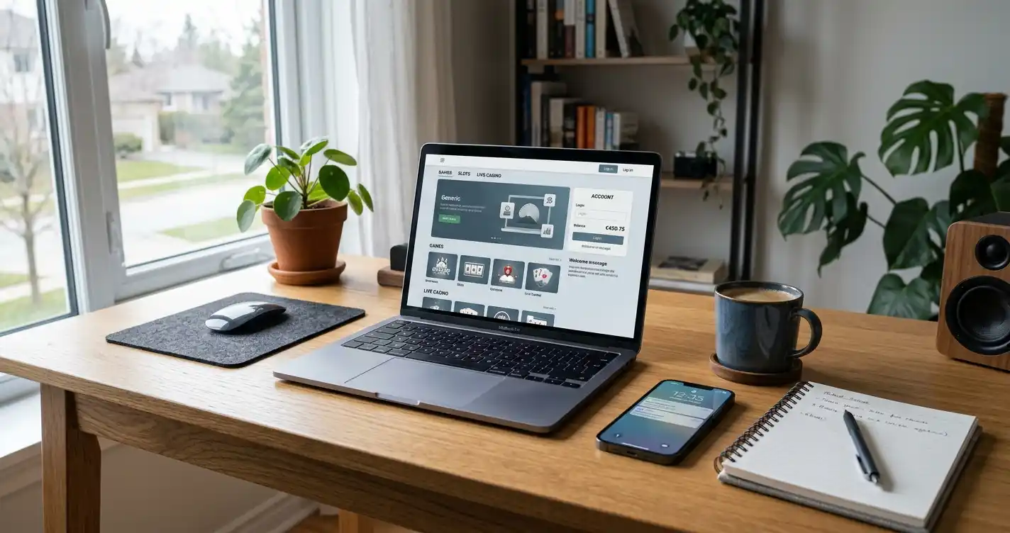 Bonus ohne Einzahlung in einem österreichischen Online Casino auf Laptop und Smartphone