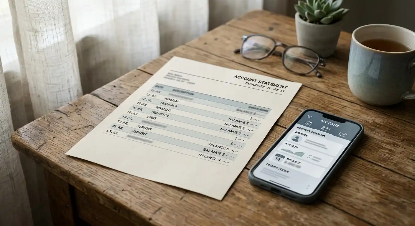 Wöchentliche Cashback-Gutschrift ohne Umsatzbedingung auf einem Kontoauszug