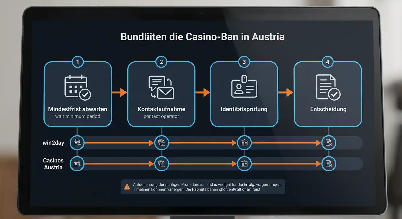 Casino-Sperre Aufheben Prozess Österreich