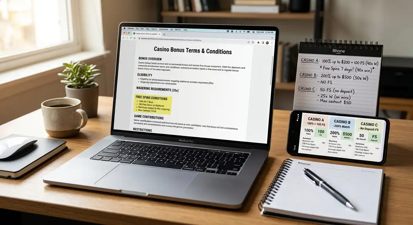 Notizblock mit Bonusrechnung, Umsatzfaktor und Fristen neben einem Taschenrechner