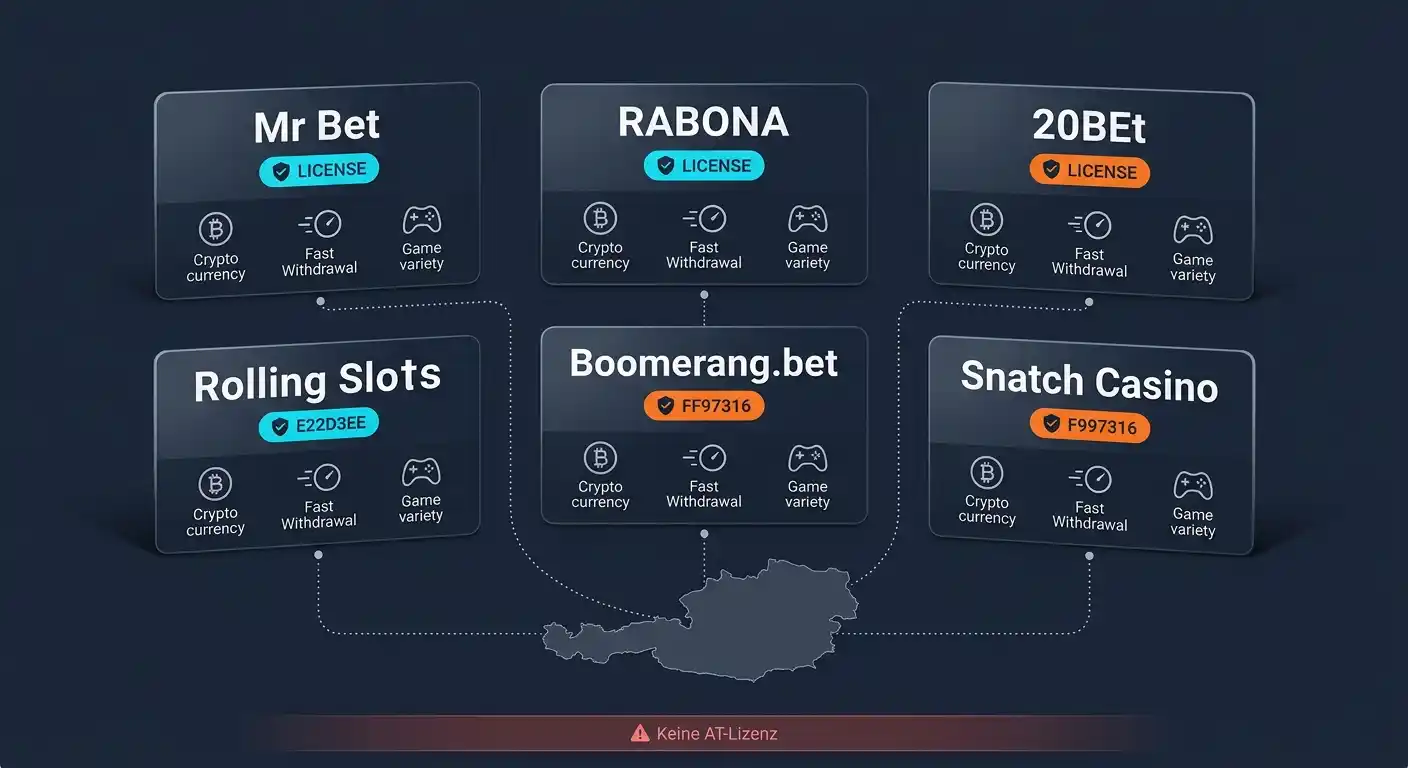 Internationale Casinos Alternativen Österreich