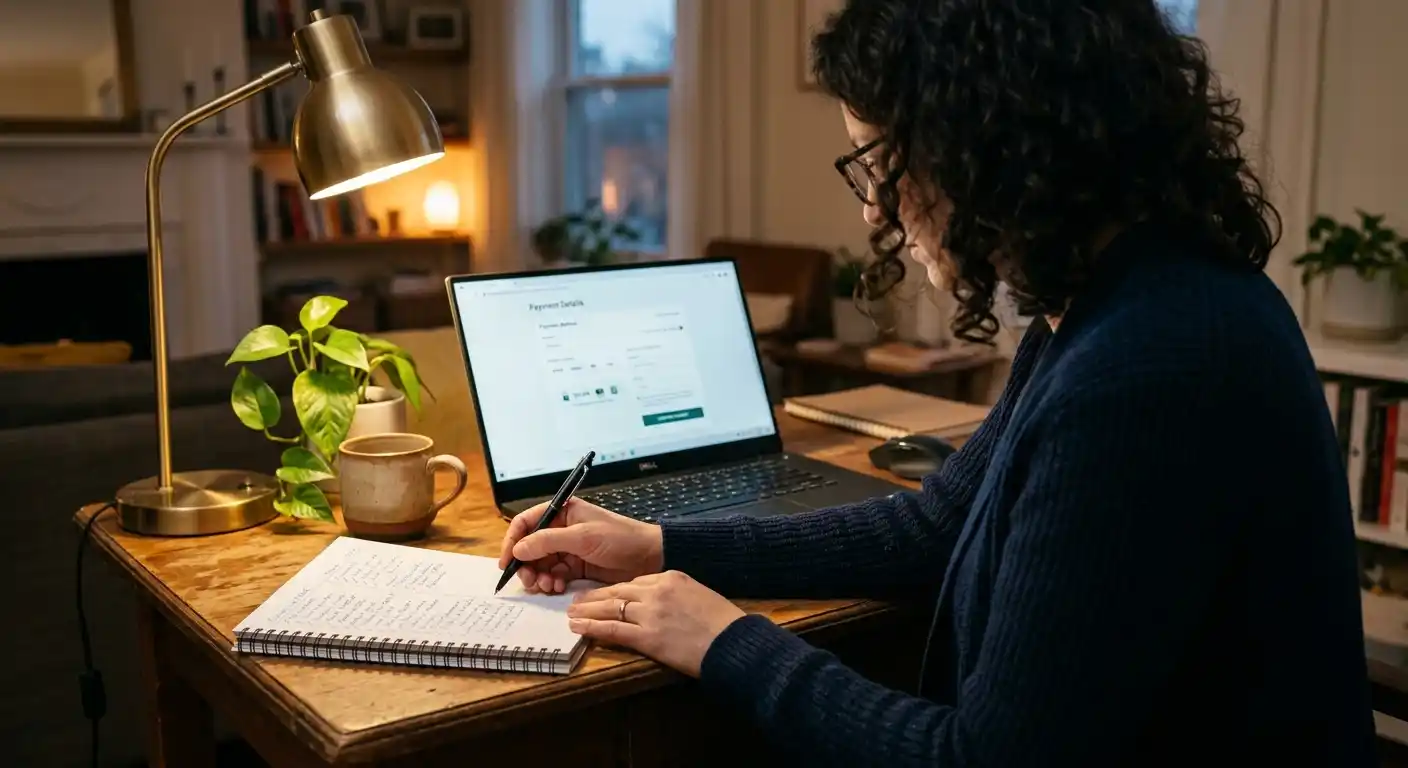 Checkliste für Betreiber, Lizenz und Neteller-Auszahlung auf einem neutralen Schreibtisch