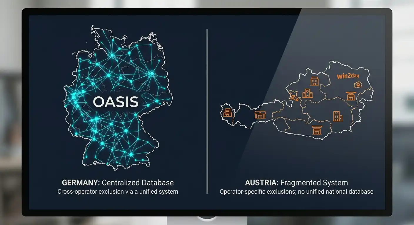OASIS Deutschland Österreich Unterschied