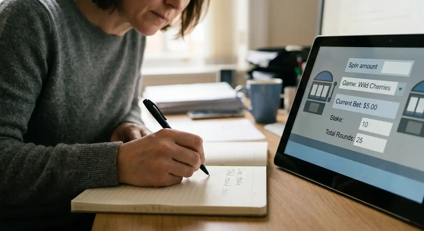 Handschriftliche Notizen zu Einsatz pro Linie und Gesamteinsatz