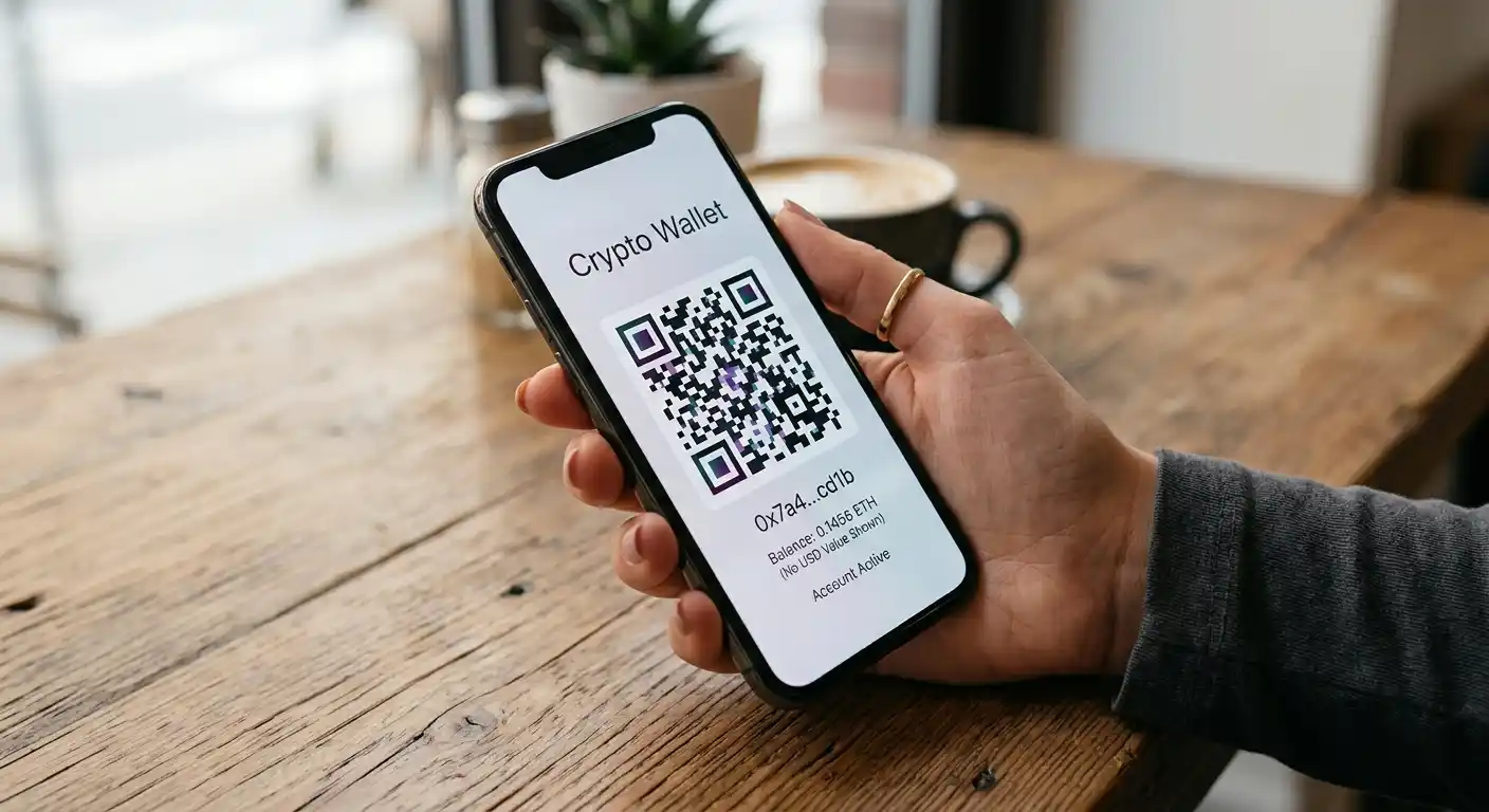 Solana Wallet auf dem Smartphone für Einzahlung und Auszahlung im Casino