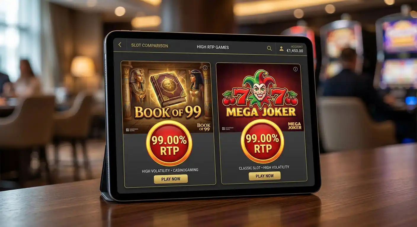 Spielautomaten RTP Vergleich mit höchsten Auszahlungsquoten