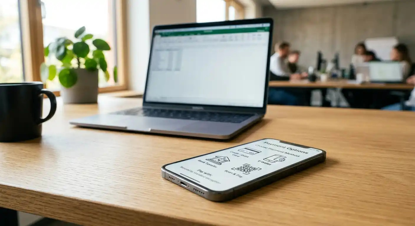 Verschiedene Zahlungsmethoden-Symbole für Online-Casino-Einzahlungen